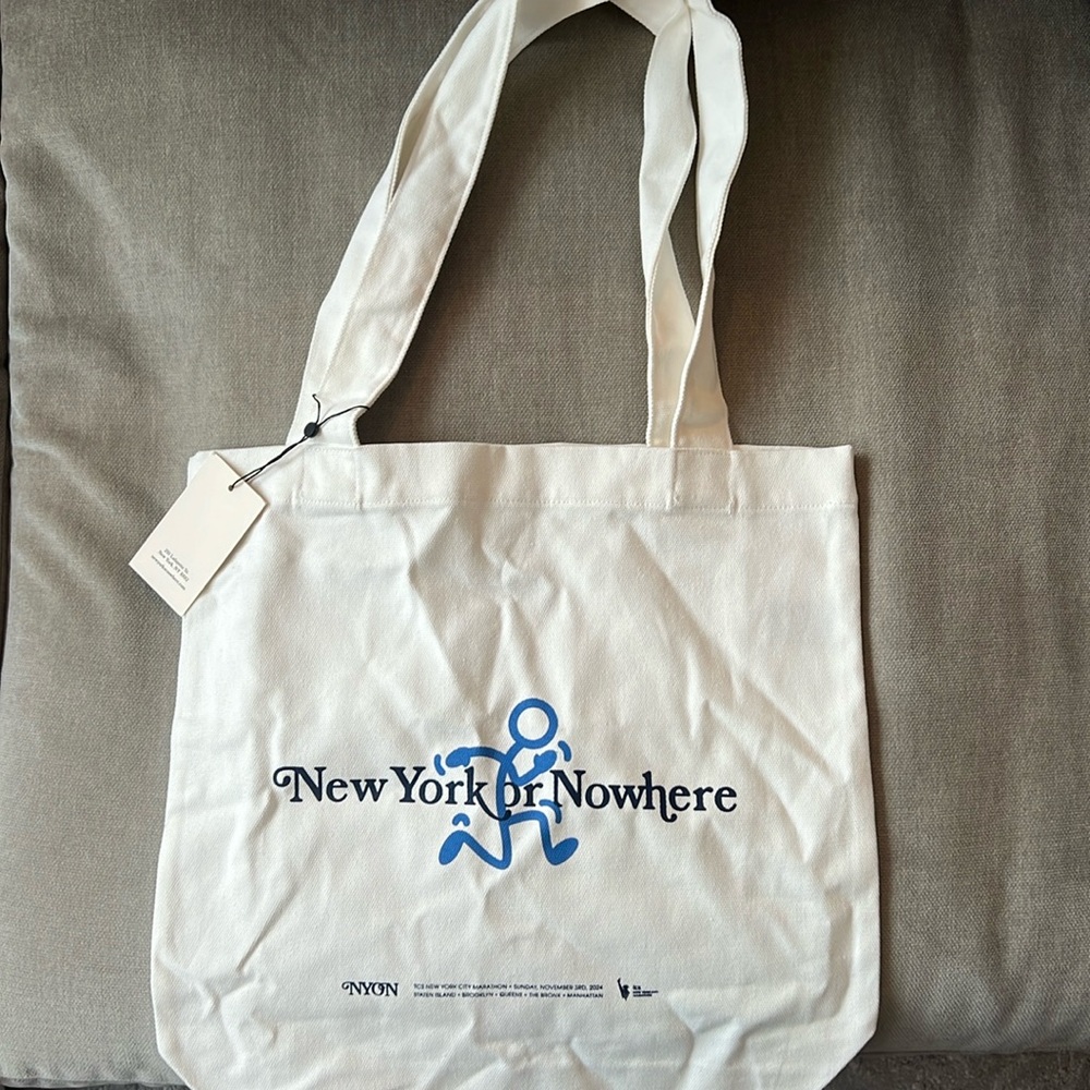 NYON (New York or Nowhere) x NYRR “We Run NYC” Tote Bag